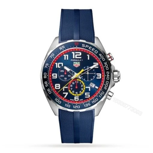 Replica TAG Heuer Formula 1 Men Quartz Blue Rubber Watch CAZ101AL.FT8052 — view 1