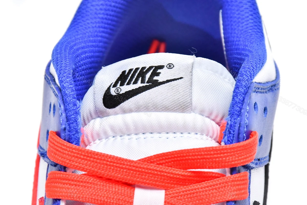 View 4 of Nike Dunk Low GS Game Royal Crimson CW1590-104