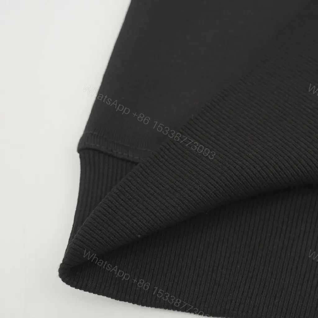 View 6 of Bold Logo Sweatshirt: Black, Knit, Streetwear Chic, Premium Branding