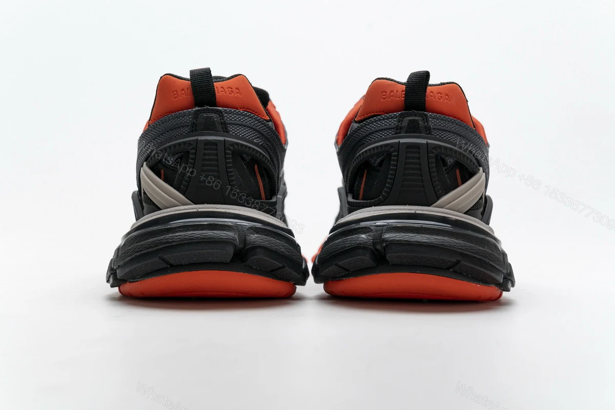 View 6 of Balenciaga Track 2 Sneaker Dark Grey Orange 570391 W2GN1 2002