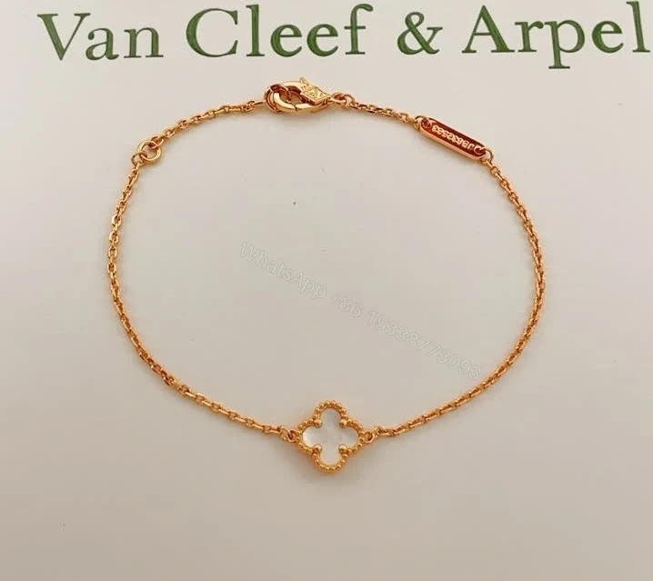 View 2 of Van Cleef Arpels Replica Sweet Alhambra Bracelet TJ623