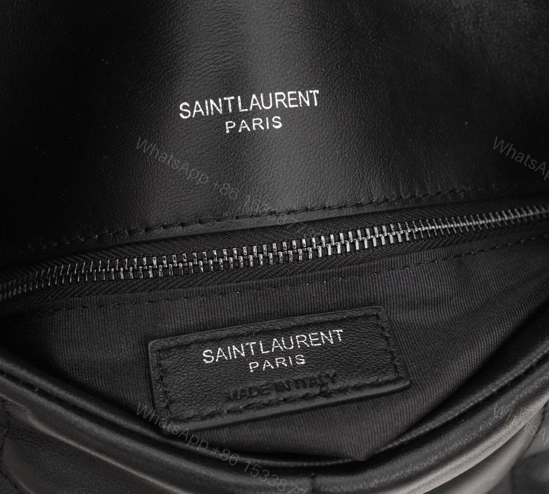 View 6 of Saint Laurent Medium Loulou Puffer Quilted Chain Bag