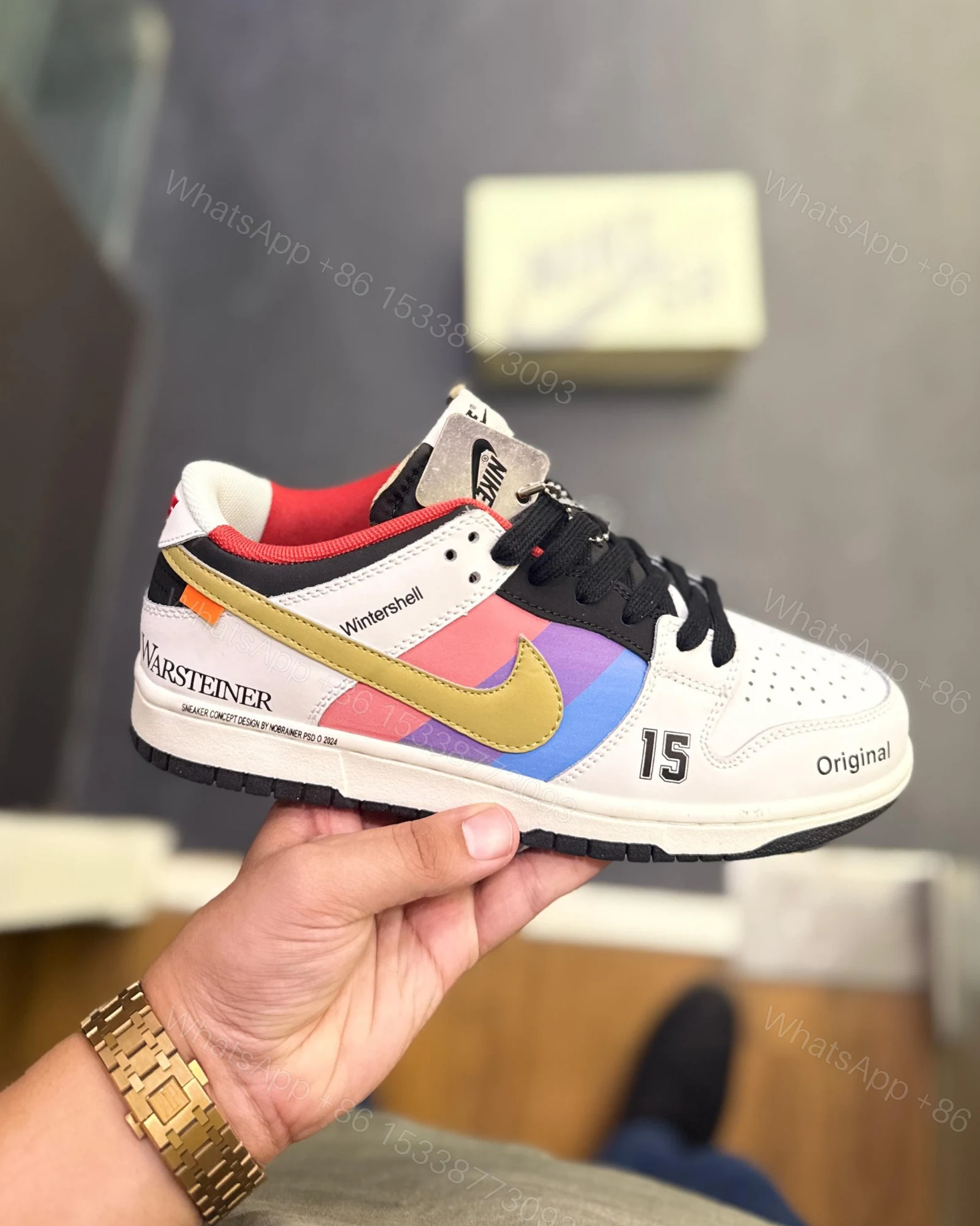 View 2 of First Copy Nike SB Dunk Custom 2025 Warsteiner