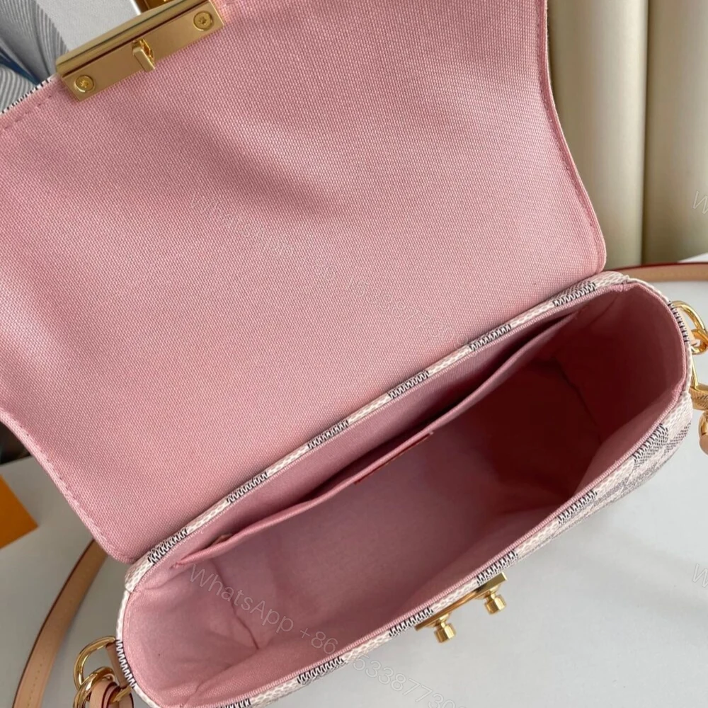 View 8 of Louis Vuitton Croisette Damier Azur Canvas 25Cm N41581