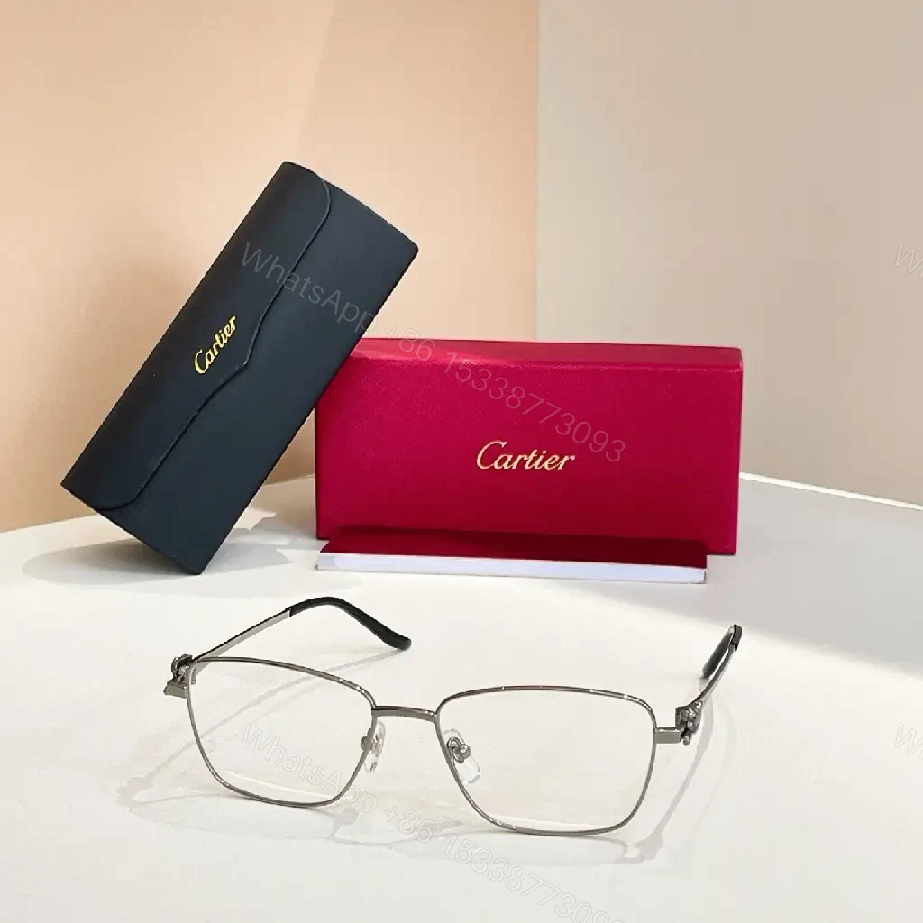 View 9 of Gold-Tone Rectangular Eyewear: Subtle Luxe Frame Extra Comfort