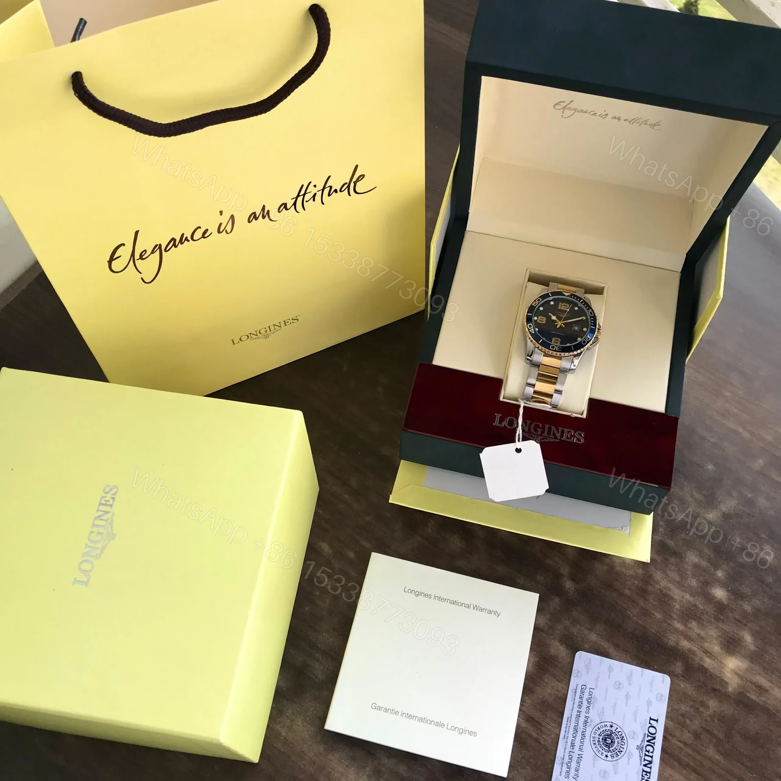 View 3 of Longines HydroConquest Gold