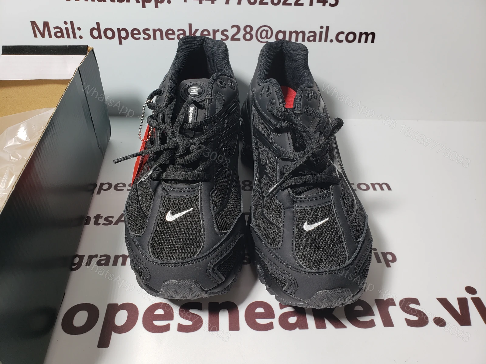 Supreme x nike shox Ride 2 SP sneakers Black — view 2