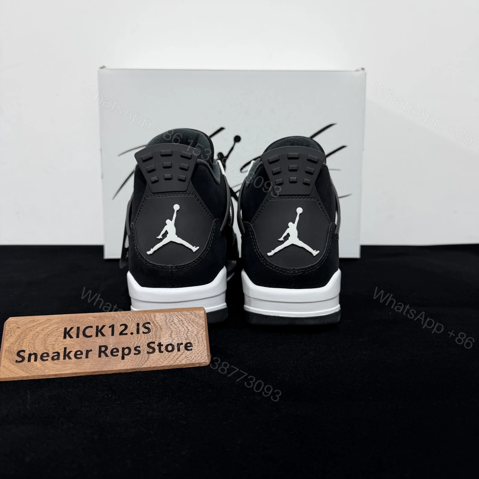 View 6 of Air Jordan 4 Retro White Thunder Reps
