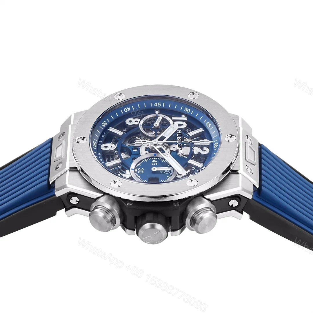View 6 of Hublot HB3 Big Bang Red Replica 45MM Ceramic Case & Red Rubber Strap RG-HUBLOT-BB-RED-CER-RUB-45