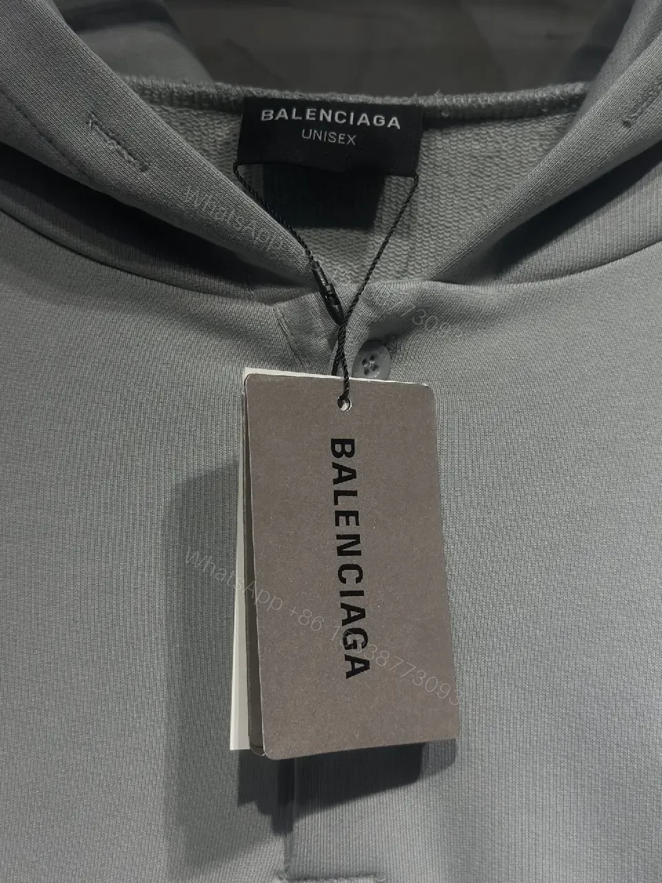 View 9 of Gradient Grey Gradient Hoodie: Luxe Streetwear Comfort