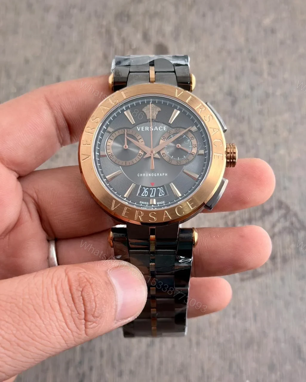 View 2 of Versace Aion VBR050017 Chronograph