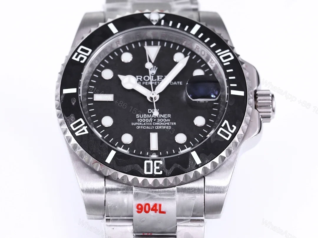 View 3 of Rolex Submariner Date Stainless Steel Black Cerachom ROLEX-SUB-DIW-CF40
