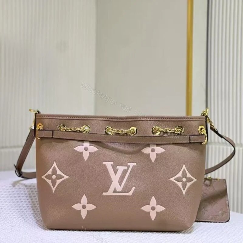 View 4 of Louis Vuitton Summer Bundle Bag Tourterelle Grey 28Cm M25453