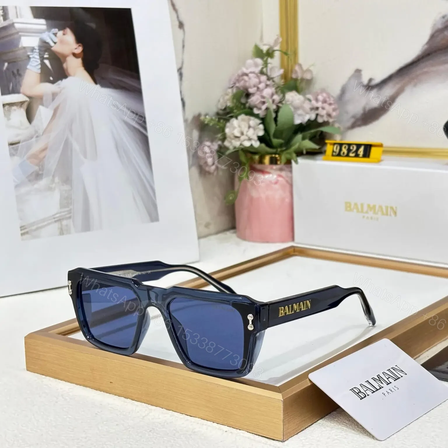 Balmain Wayfarer Black — view 1