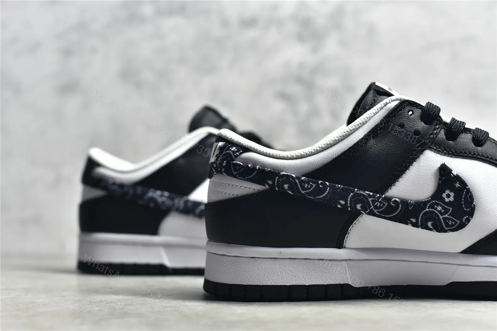 View 6 of UA Dunk Low Black Paisley