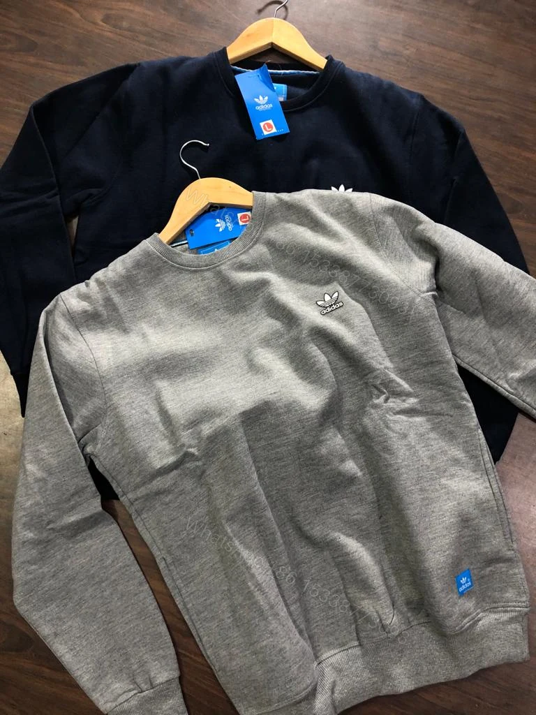 View 4 of First Copy Adidas Premium Round Neck Sweatshirts