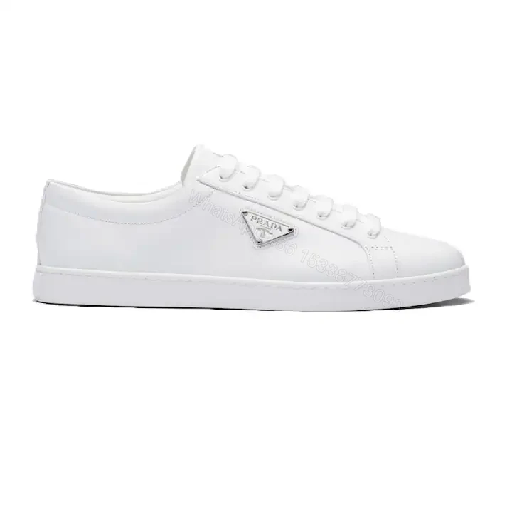 PRADA BRUSHED LEATHER SNEAKERS – PRD045 — view 1