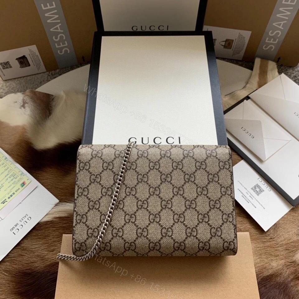 View 2 of Dionysus GG Supreme chain wallet