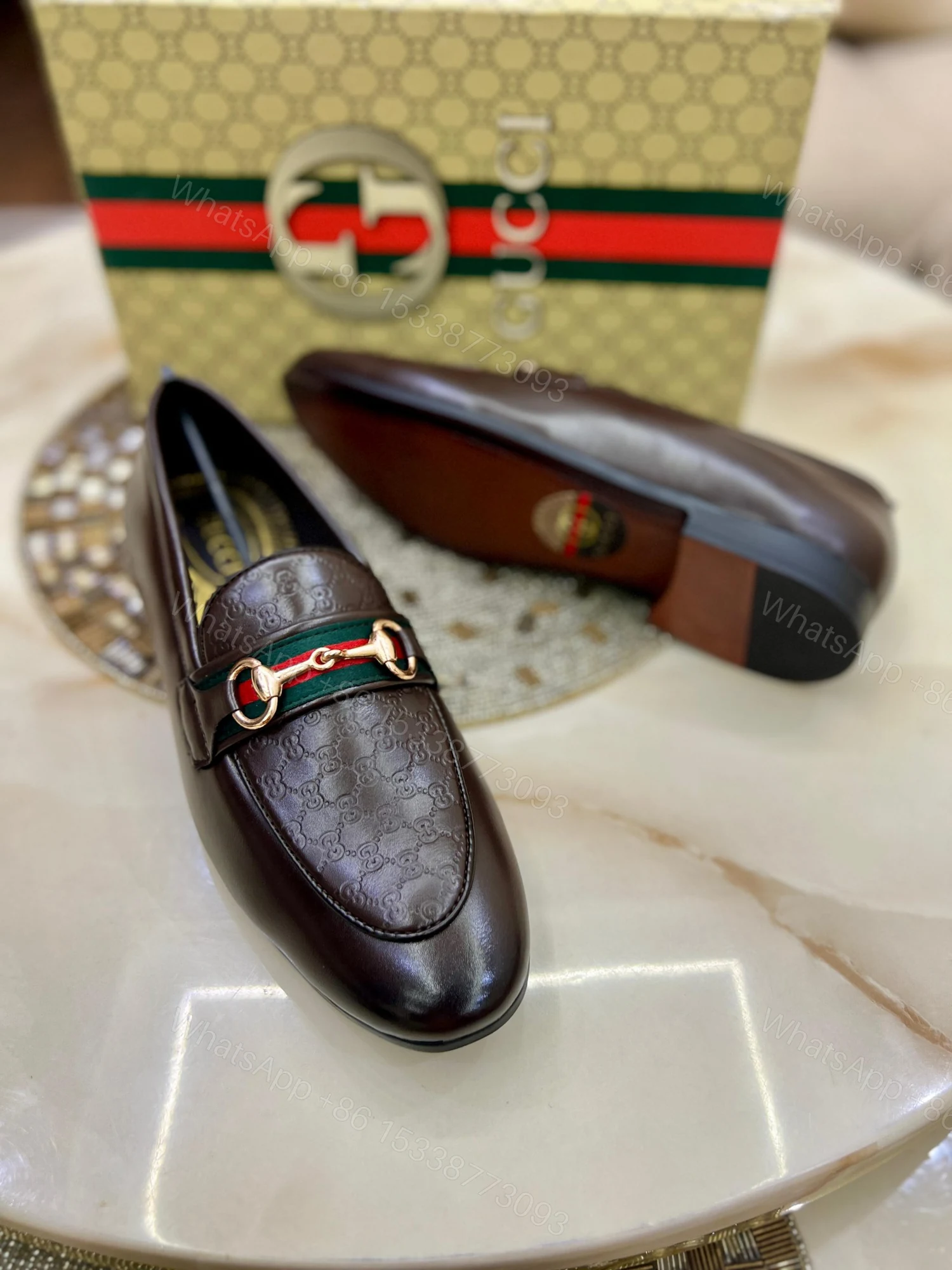 View 3 of FIRST COPY Gucci Moccasins – Classic Italian Luxury