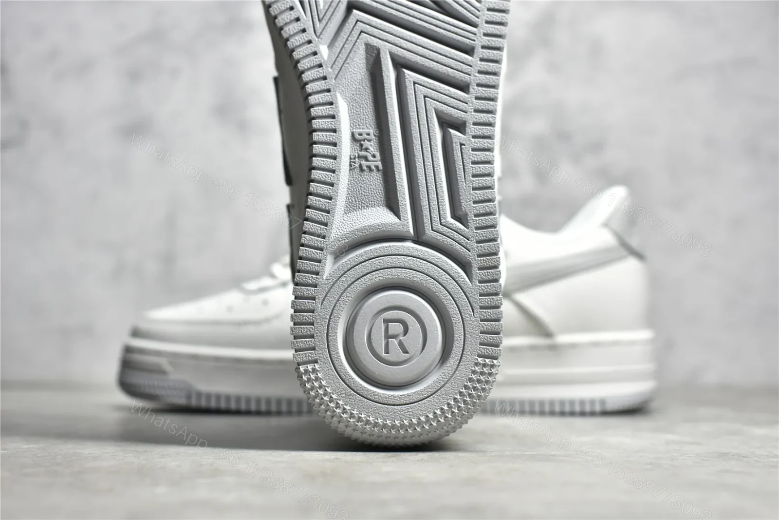 View 7 of Bapesta Gray White Reps