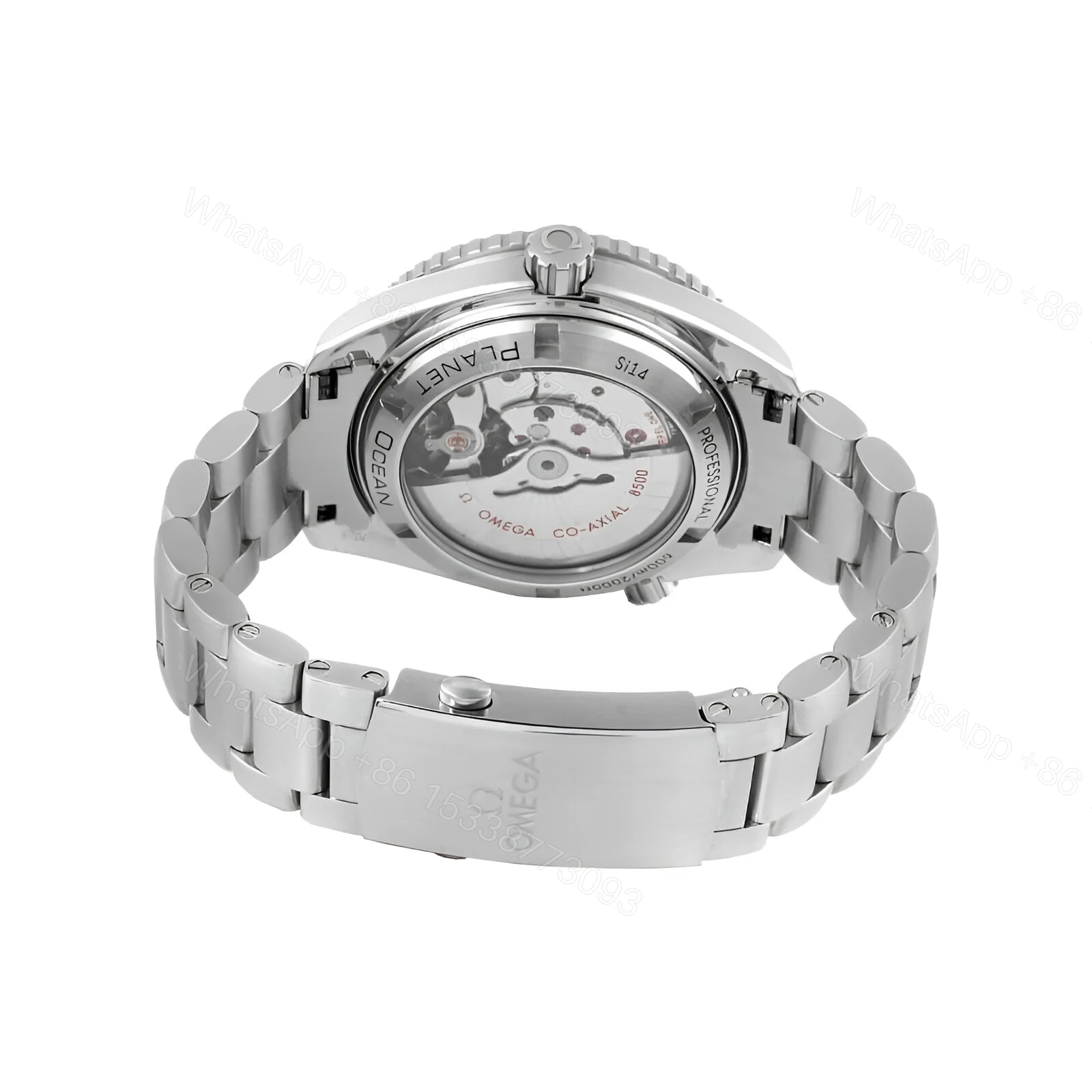 View 4 of Omega Stainless Steel Watch Replica