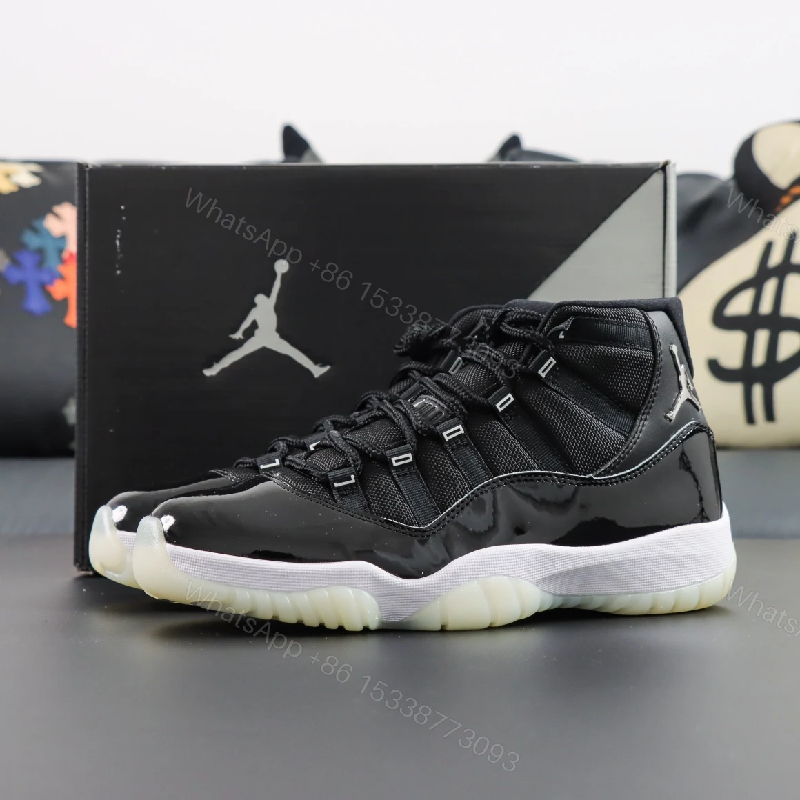 Air Jordan 11 Retro Jubilee 25th Anniversary Reps — view 1