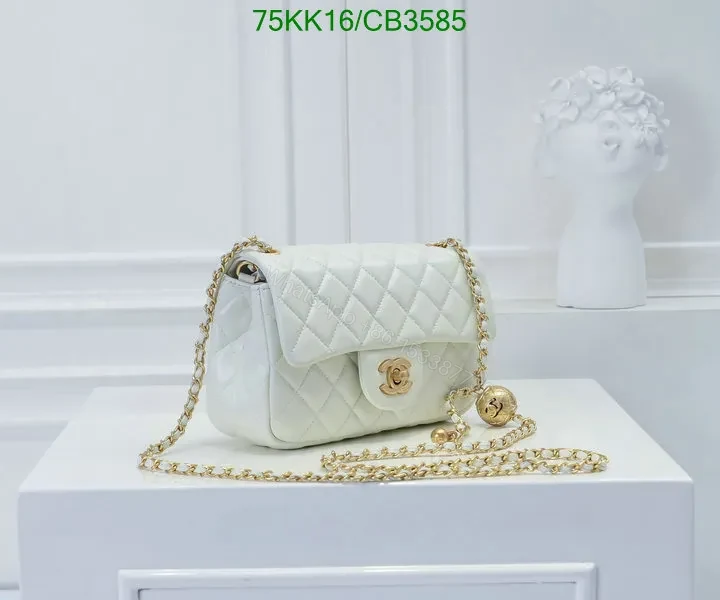 View 13 of Chanel Classic Mini Rectangle Pearl Crush Flap Bag – Genuine Leather