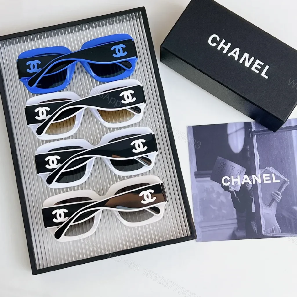 View 7 of Two-Tone Bold Square Sunglasses with Gradient Lenses, Luxury Casual Eyewear