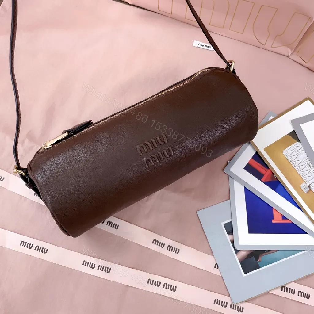 View 4 of Compact Luxury Leather Bag with Subtle Embossing