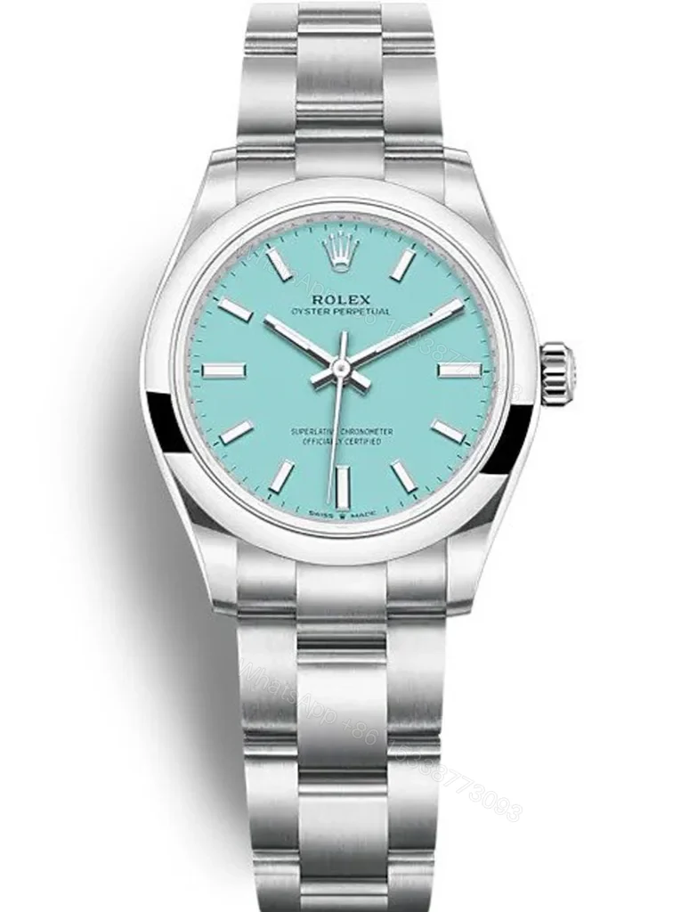 Replica Rolex Oyster Perpetual Lady Tiffany Blue Dial 277200 31 mm — view 1
