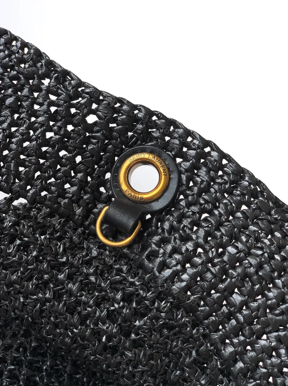 View 7 of Knit Tote Set: Glam Gold Hardware, Everyday Luxury Bag
