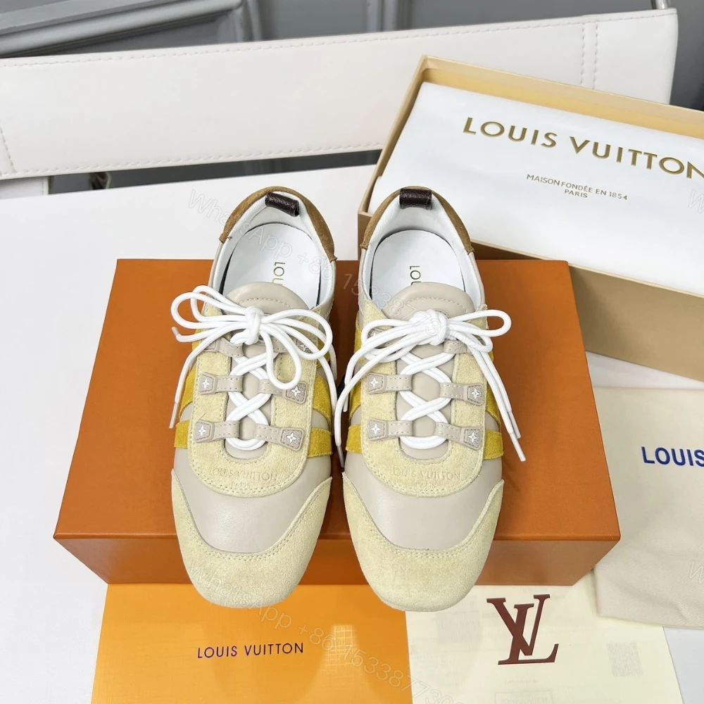 View 5 of Louis Vuitton Lv Sneakerina Light Beige 1AHNEU