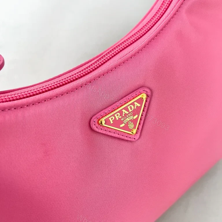 View 3 of Pink Prada-Inspired Mini Bag: Day-to-Night Luxe, Compact, Durable