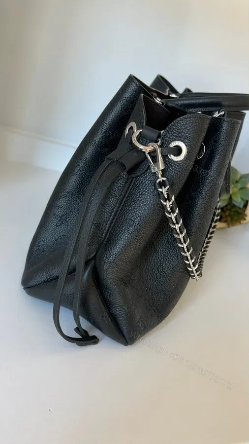 View 5 of Louis vuitton bella mahina tote black