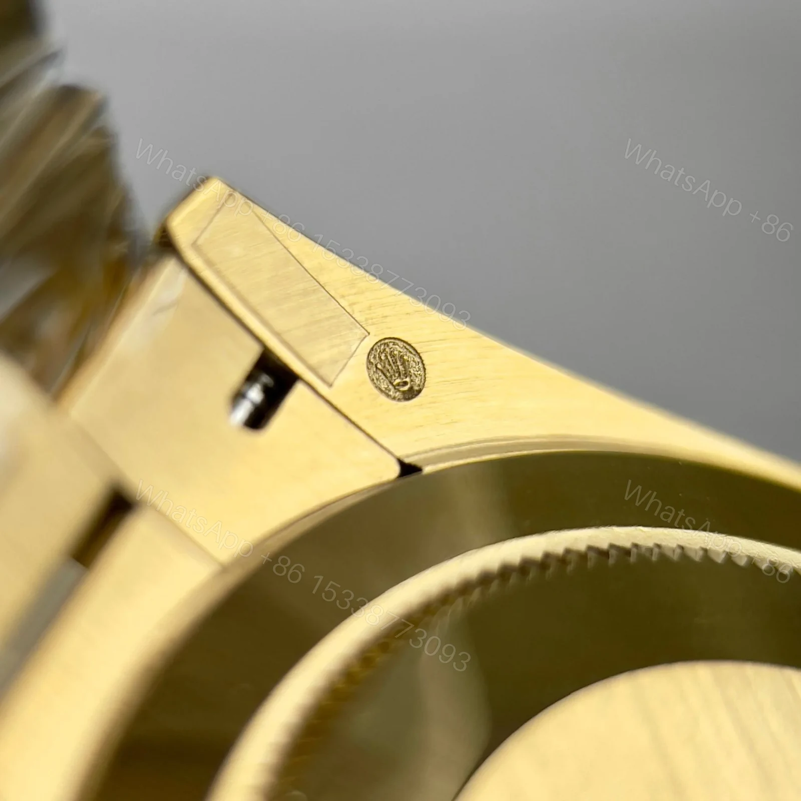 View 9 of Superclone Rolex Day-Date Bright Black Diamond Dial 228238-0004 40 mm