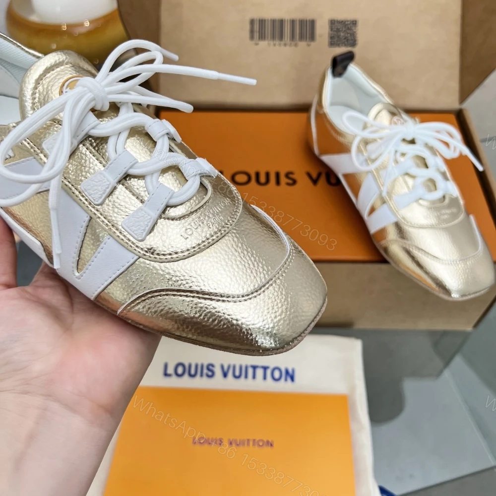 View 6 of Louis Vuitton LV Sneakerina Gold 1AICAN