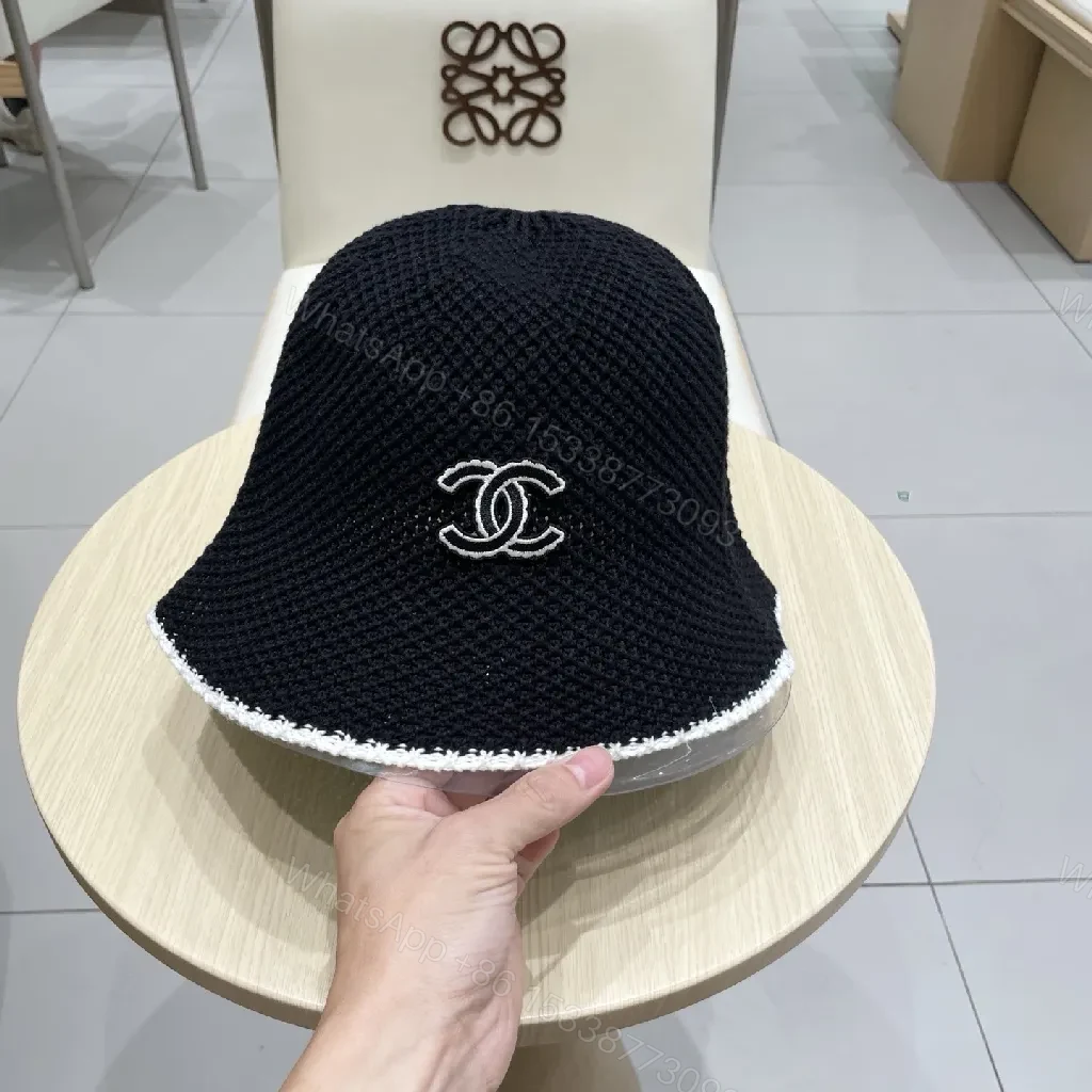 View 9 of Black Knit Bucket Hat – Luxe Parisian-Style with Subtle Emblem