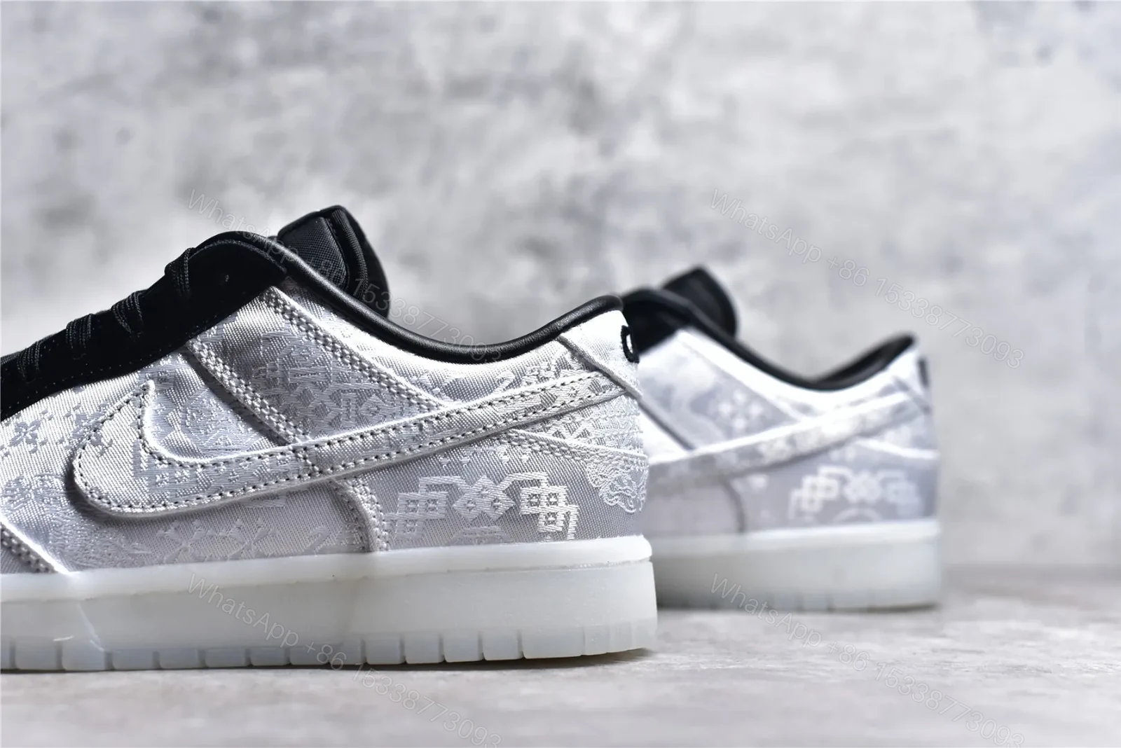 View 4 of Clot x Fragment Design x Nike Dunk Replicas