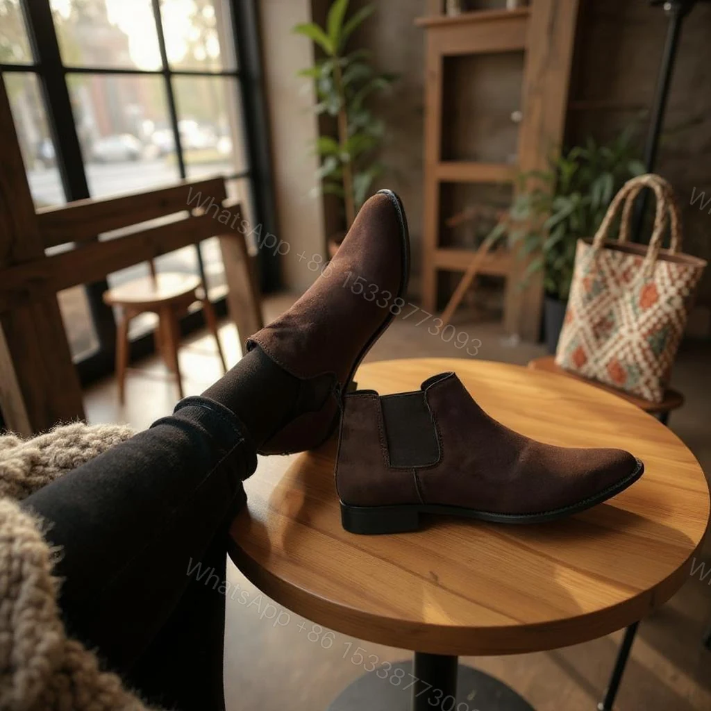 View 3 of FIRST COPY Alberto Chelsea Boots