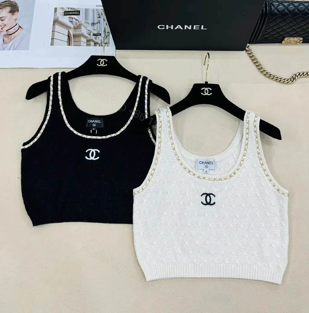 View 4 of Knit Tank: Luxe-Crafted, Chain-Neck, Modern Edge Tank