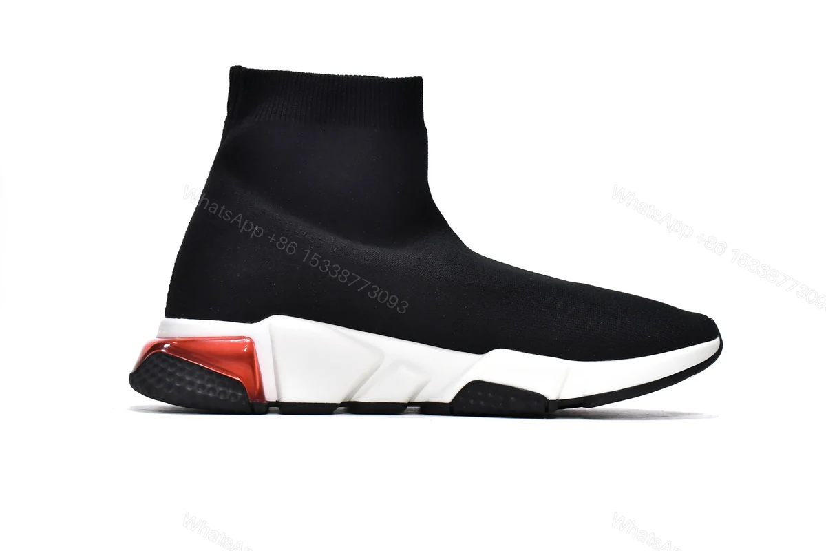 View 3 of Balenciaga Speed Trainer Black Orange