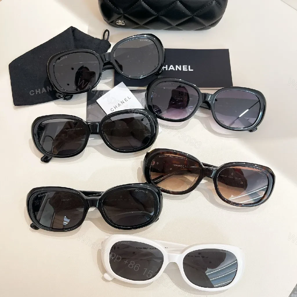 View 2 of Gradient-Charcoal Sunglasses with Quilted Case – Oversized Acetate, Luxe Style