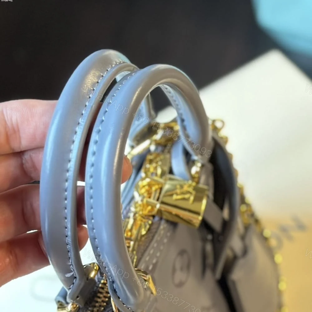 View 8 of Louis Vuitton Alma BB Gris Trianon 18Cm M12561