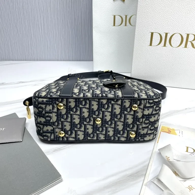 View 2 of Dior Jacquard Mini Bag: Monogram, Structured Style, Crossbody