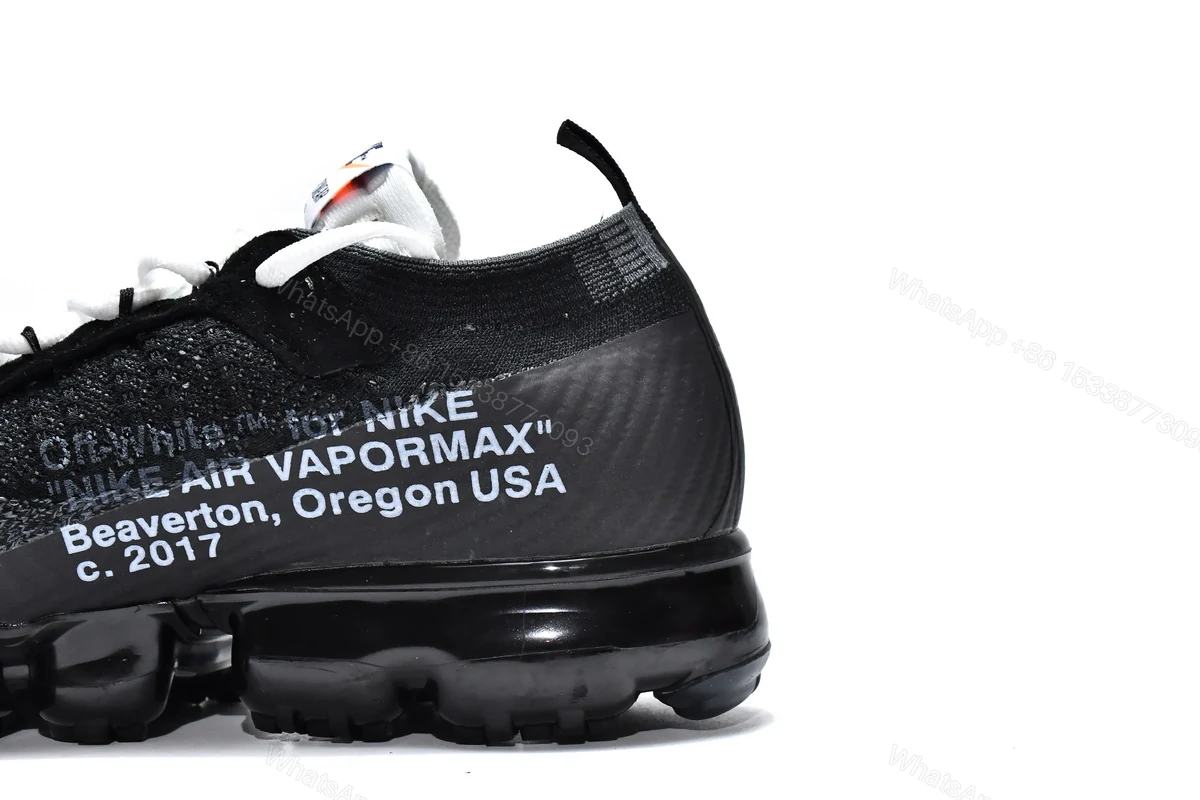 View 9 of OFF White x Nike Air VaporMax Black White