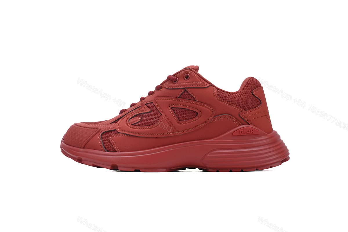View 5 of Dior B30 Sneakers Red