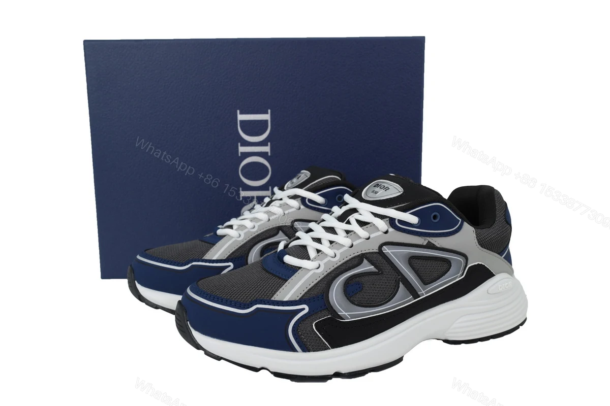 View 7 of Dior B30 Sneakers Panda Black Blue Grey