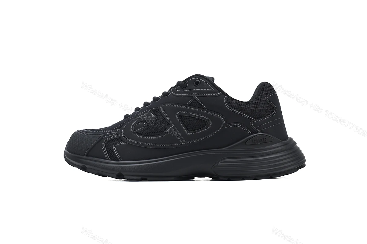 View 6 of Dior B30 Sneakers Black