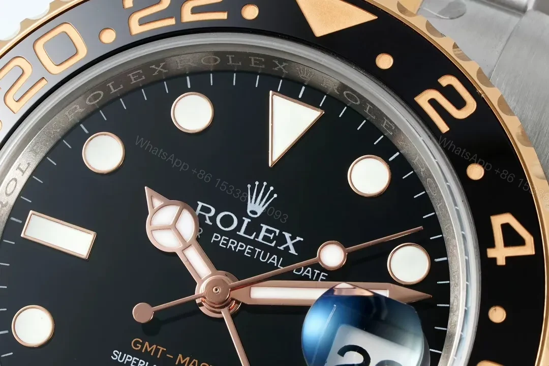 View 4 of EW Factory Clean Factory EWE V5 GMT Black Dial Two-Tone Watch