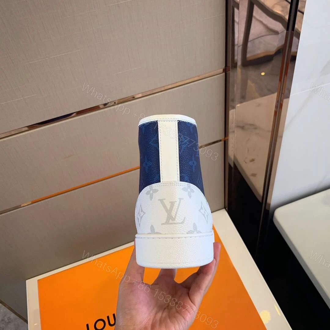 View 4 of LOUIS VUITTON MONOGRAM HIGH TOP SNEAKER LV054